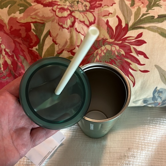 STARBUCKS sz Venti 24 oz Large Metal
Dual-Wall Insulated Green Scale Mermaid NEW - Picture 11 of 13